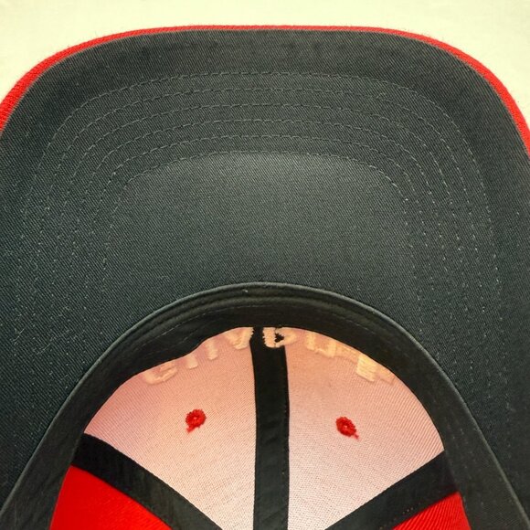 Lifeguard Cross Adjustable Cap Hat Red White Sporti - Picture 7 of 10